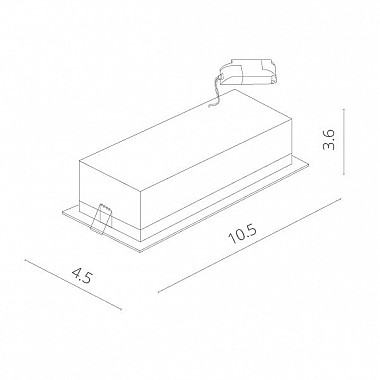 Точечный светильник Grill A3153PL-3BK