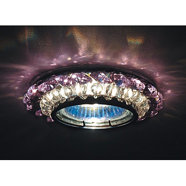 Точечный светильник Downlight DL062.02.1/9 crystal/rose