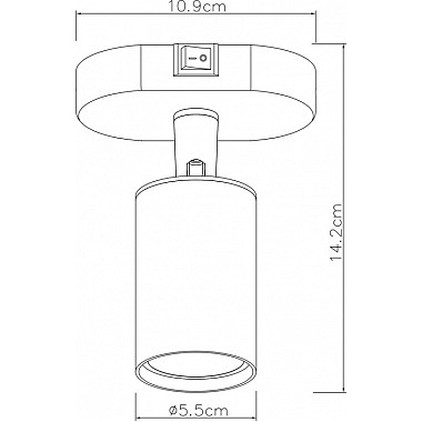 Спот Aquarius A3226AP-1WH