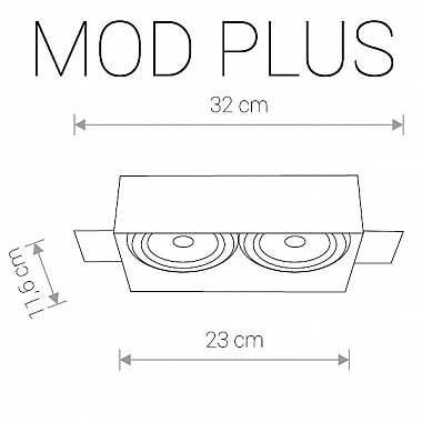 Точечный светильник Mod Plus 9407