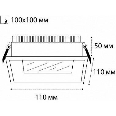 Точечный светильник IT06 IT06-6019 white 3000K