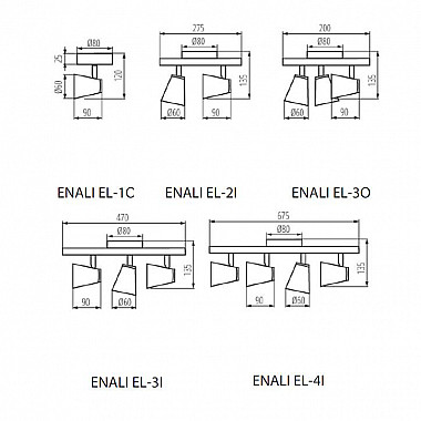 Спот Kanlux ENALI EL-1O W 28760