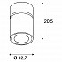 Светодиодный спот SLV Supros CL 1003289