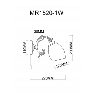 Бра Biene MR1520-1W