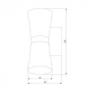 Бра Elektrostandard Viare MRL LED 1003 белый 4690389136603