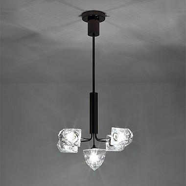 Люстра на штанге ICE 11 lamps Black