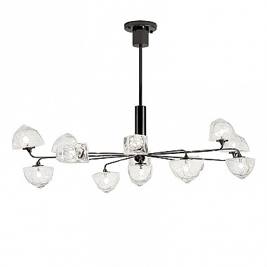 Люстра на штанге ICE 11 lamps Black