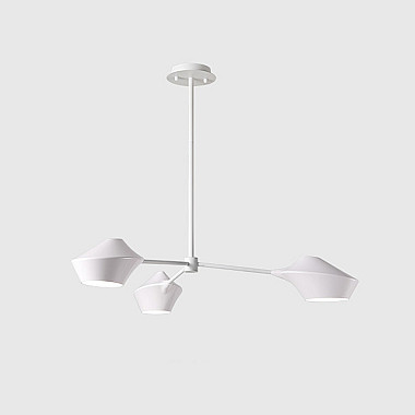 Люстра на штанге LANT D65 3 lamps White