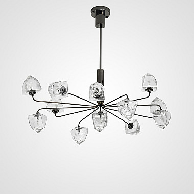 Люстра на штанге ICE 13 lamps Black