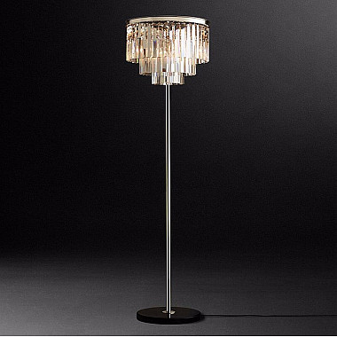 Торшер RH Odeon Floor Lamp Chrome