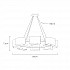 Подвесная люстра FABIOLA D89