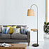 Торшер Jeff Floor Lamp in Antique Brass