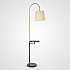 Торшер Jeff Floor Lamp in Antique Brass