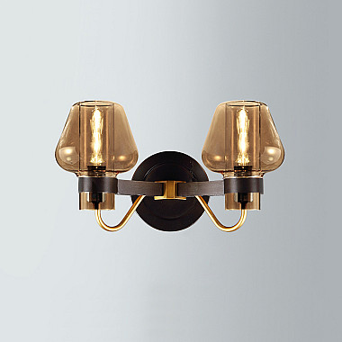 Бра MONTALEMBERT SCONCE BY Studios Черный, Янтарь