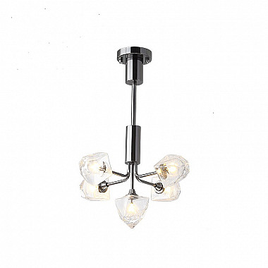 Люстра на штанге ICE 5 lamps Black