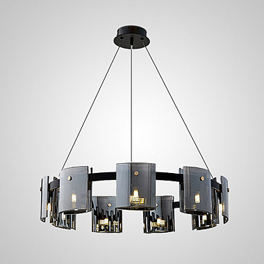 Подвесная люстра JANICE D100 D60 Black Grey