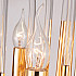 Люстра BRASS AND GLASS LOOP CHANDELIER D80