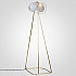 Торшер White glass trap floor lamp