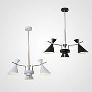 Люстра на штанге FRANKA D80 3 lamps Black