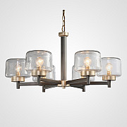 Подвесная люстра POT D70 6 lamps Transparent