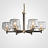 Подвесная люстра POT D70 6 lamps Transparent