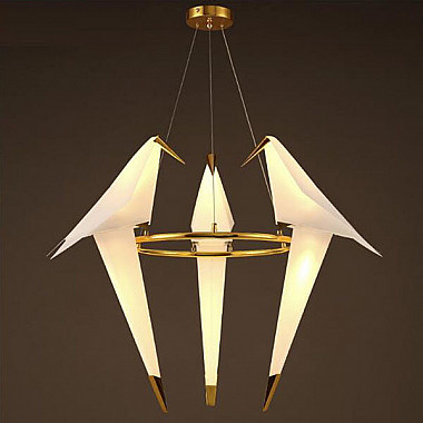 Люстра подвесная Moooi Perch Light Branch Round Trio