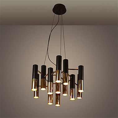 Люстра Delightfull Ike 13 Lamp Black-Gold