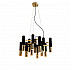 Люстра Delightfull Ike 13 Lamp Black-Gold