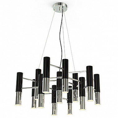 Люстра Delightfull Ike 13 Lamp Black-Gold