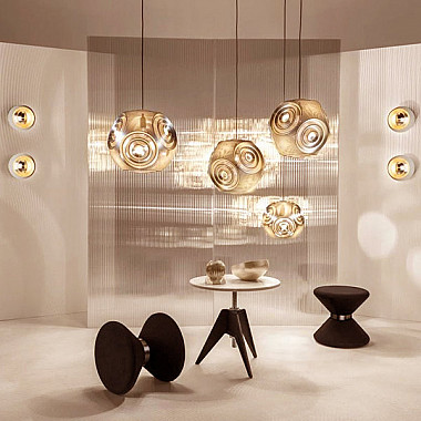 Curve Ball Gold D32 by Tom Dixon светильник подвесной