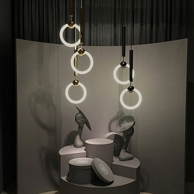 Светильник Ring Light Gold by Lee Broom D30