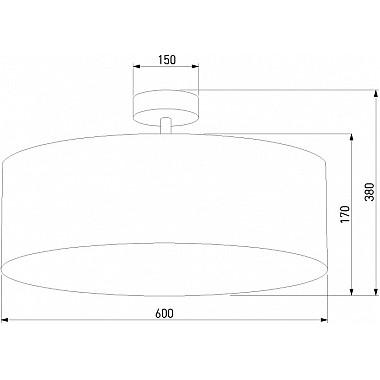 Потолочный светильник Rondo 4239 Rondo Graphite