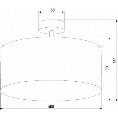 Потолочный светильник Rondo 4240 Rondo Graphite